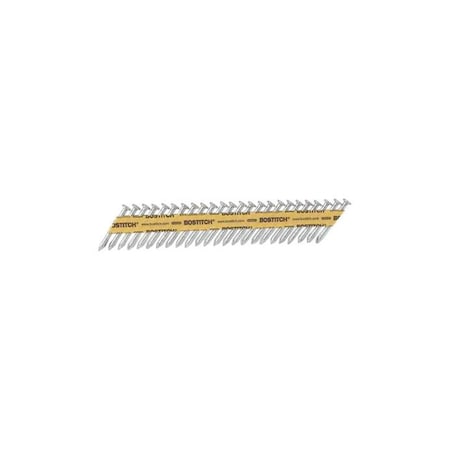 Bostitch Pneumatic Nail, 1-1/2 in L, 10 ga, Galvanized, Full Round Head, 34 Degrees PT-MC14815G.5M